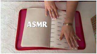 ASMR ШУРШАНИЕ БУМАГОЙ, ПЕРЕЛИСТЫВАНИЕ СТРАНИЦ/ТРИГГЕРЫ ДЛЯ СНА/ASMR Paper, crinkle sounds