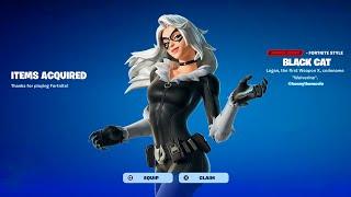 How to get BLACK CAT Skin in Fortnite for FREE