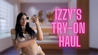 4K Crazy Micro Bikini  | Try on Haul with Izzy