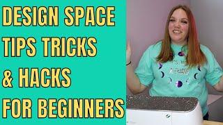 The best tips, tricks, and hacks for Cricut Design space beginners - easy DIY tutorial - New cricut