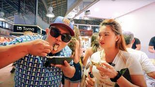 Spanish Food Tour - ULTIMATE FOOD TOUR in Barcelona - La Boqueria Market - Tapas in Spain | SAPA TV