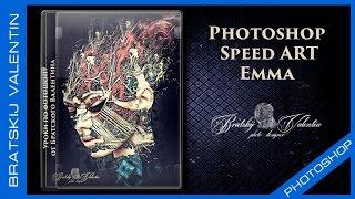 Photoshop СС 2015  Speed ART Emma