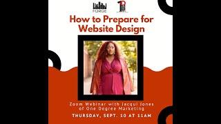 How to Prepare for Website Design