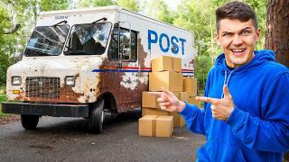 I BOUGHT a POSTAL TRUCK and Found OUTRAGEOUS Things Inside!