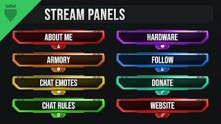 Echo (Stream Panels | Speed Art + Template) | FREE