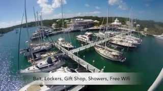 Hope Town Marina: yacht slips/moorings in Abacos, The Bahamas