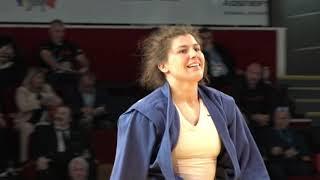 MOKHNATKINA (RUS) vs BABIC (CRO). World SAMBO Championships 2018 in Romania