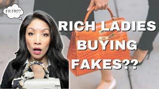 RICH LADIES Who Buy FAKE HANDBAGS! The truth about luxury replica bags