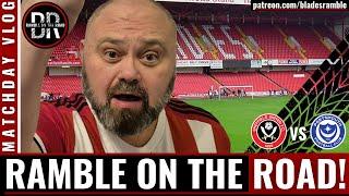 RAMBLE ON THE ROAD | LEE TAKES US WITH HIM FOR BLADES VS POMPEY!!