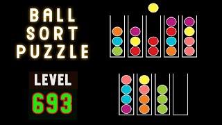 BALL SORT PUZZLE | LEVEL 693 ️©️Ⓜ️