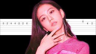 JISOO - FLOWER (Easy Guitar Tabs Tutorial)