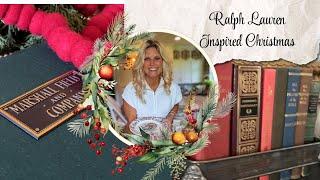 Ralph Lauren inspired Christmas Decor + Maximalist Vintage Decor