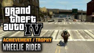 GTA 4 - Wheelie Rider Achievement / Trophy (1080p)