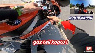 MOTORCULARIN ŞANSSIZ ANLARI!