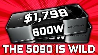 Most Ever - RTX 5090 & 5080 Full Specs & Price