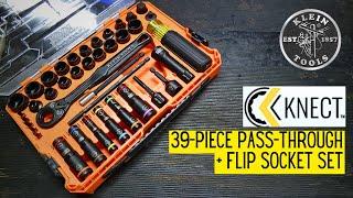 Klein Tools KNECT™ Complete Impact Pass-Through & Flip Socket Set, 39-Piece (65500KNECT) Review