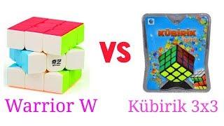 Qiyi Warrior W vs Kübirik 3x3 Karşılaştırması