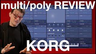 KORG Multi Poly NATIVE virtual analog synth REVIEW