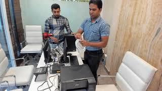 Unboxing and Installation of Aadhaar Kit