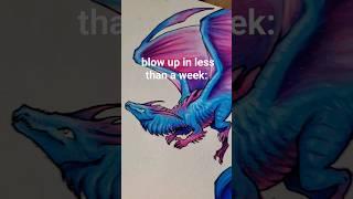 IDK HOW YT WORKS #art #artonyoutube #artaccount #artforyou #shortartvideo #artfyp #fypart #dragon