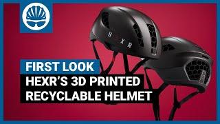 The World's First Truly Custom Bike Helmet | Hexr's 3D-Printed, Recyclable Lid