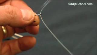 How to tie a Mono or Fluorocarbon Carp Hair Rig