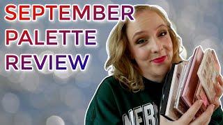 EYESHADOW PALETTE REVIEW SEPTEMBER 2023 // Colourpop, Alter Ego, What's Up Beauty & Florasis