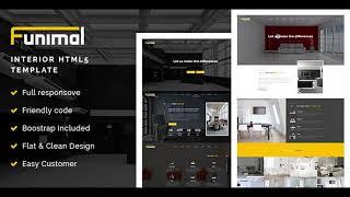 Funimal - Premium Furniture/Interior HTML Template | Themeforest Website Templates and Themes