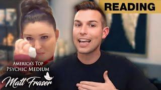 Her Son Reached Out Through Psychic Medium Matt Fraser!