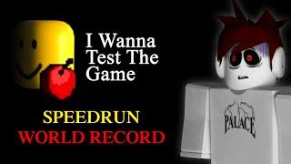 How I Got the World Record on Roblox's Hardest Game