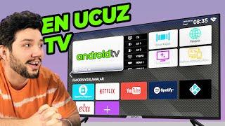 Türkiye'deki En Ucuz ANDROID TELEVİZYONU Satın Aldım