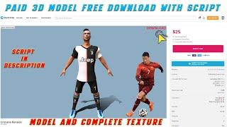 How to Download Free 3D Sketchfab Paid Models and Textures with Sketchfab Script | Sketchfab model