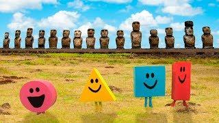 The Shapes Visit Ancient Mayan Temple  | Mister Maker