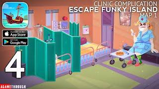 Clinic Complication Escape Funky Island All Chapters 04 Map 1 Walkthrough / Guide / Tutorials