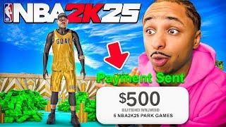 He's so good you have to pay $500 to even play him, and I paid it.. NBA 2K25