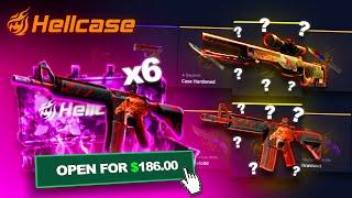 I SPENT ALL MY MONEY ON THE DIAMOND CASE ON HELLCASE!!