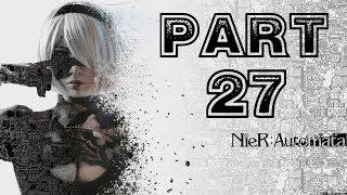 NieR: Automata - Blind 100% Playthrough part 27 (Locked Chest Hunting)