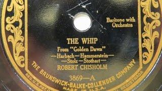 Robert Chisholm “The Whip”  (1928) Otto Harbach & Oscar Hammerstein, Emmerich Kalman & Stothart