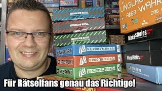 Für Rätselfans genau das Richtige - Moses Verlag und diverse Spiele!