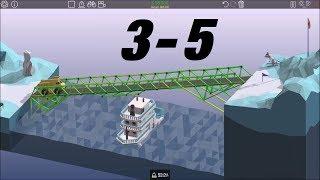 Poly Bridge level 3-5 (dump slope)| DoctorHuan