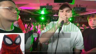 Реакция ЧЕЛОВЕКА-ПАУКА на SLOVO BACK 2 BEAT: RAYMEAN vs PLVY BLVCK (MAIN-EVENT) | СУДЬЯ R1FMABES