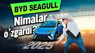 BYD SEAGULL/ 2025/ KICHKINTOY FANATLARNI XURSAND QILADIGAN BO’LDI)))