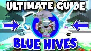 *NEW* BEST GUIDE for BLUE HIVES on Bee Swarm Simulator 2024