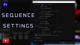 Adobe Premiere Pro Tutorial - 4k Sequence Settings and Export Settings