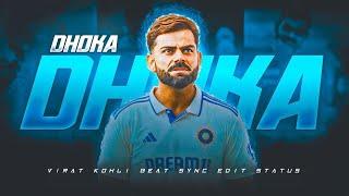 VIRAT KOHLI FT DHOKA DHADI 81st CENTURY COMEBACK STATUS ️@EFXADITZX ️