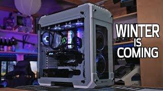 Building an EPIC GAMING PC in the Thermaltake View71 Snow Edition!