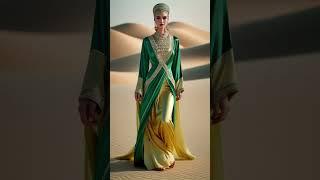 A collection tailored for the queens of the desert#arab#hautecouture#hijab#hijabstyle#desert