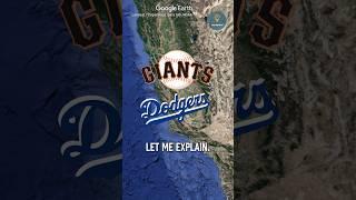 ️ Keep your enemies close.. #shorts #sports #baseball #mlb #dodgers #giants #sfgiants #ladodgers