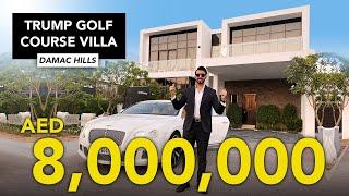 8 MILLION GOLF COURSE FACING LUXURY MANSION AT TRUMP ESTATES IN DUBAI | DAMAC HILLS | Vlog#24 Part 2