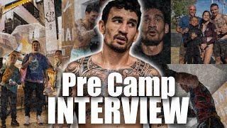 Catching up with Max Holloway pre camp interview